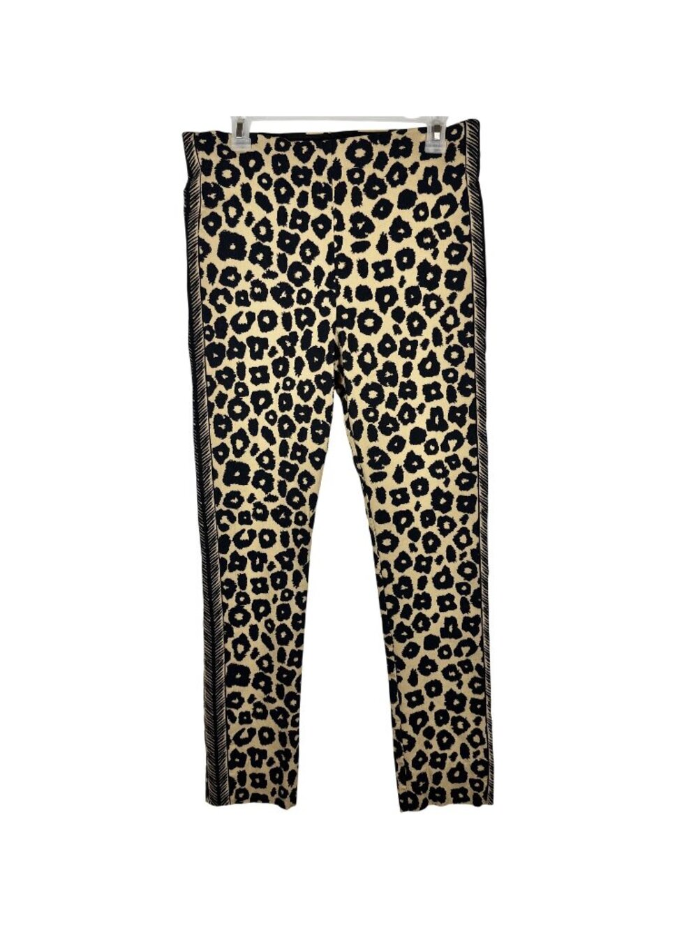 Gretchen Scott Gripeless Pull-On Pants Leopard Print Tall Large Tall